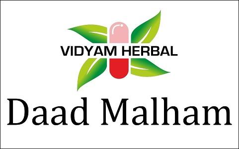 VIDYAM HERBAL Daad Malham logo