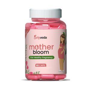 GIRLYVEDA MOTHER BLOOM logo