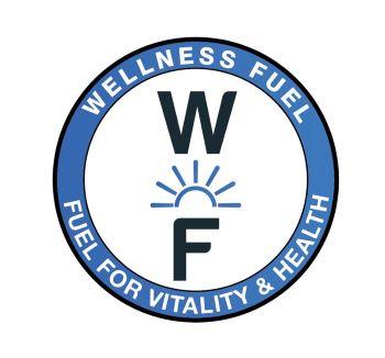 WELLNESS FUEL With W AND F DEVICE logo