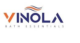 VINOLA BATH ESSENTIALS WITH DEVICE OF WAWE logo