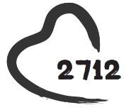 2712 WITH DEVICE OF HEART logo