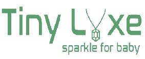 Tiny Luxe sparkle for baby logo