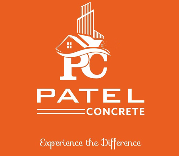 DEVICE OF PCPATELCONCRETE EXPERIENCE THE DIFFERENCE WITH LOGO logo