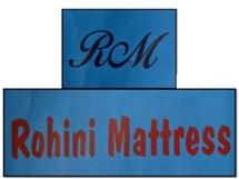 RM ROHINI MATTRESS logo