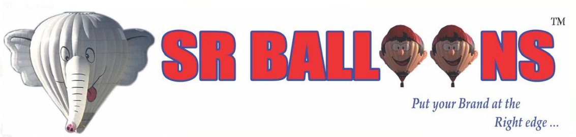 SR BALLOONS logo