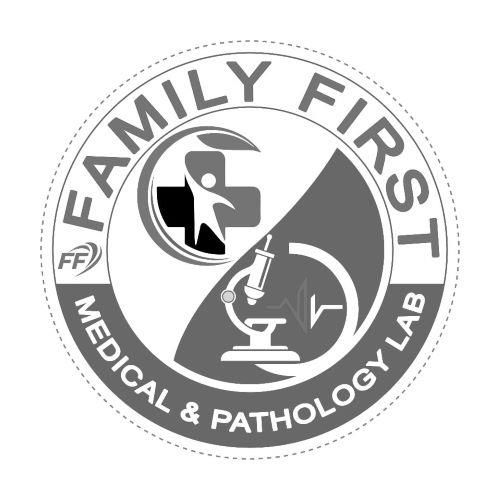 FF FAMILY FIRST MEDICAL & PATHOLOGY LAB with Device logo