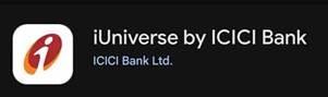 iUniverse by ICICI Bank ( Logo and device) logo