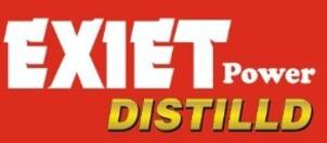 EXIET POWER DISTILLD logo