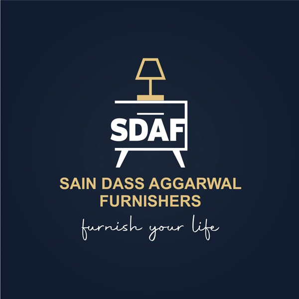 SDAF SAIN DASS AGGARWAL FURNISHERS logo