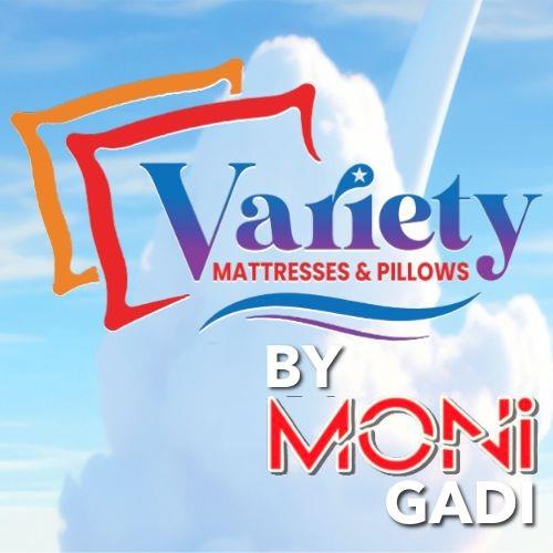 VARIETY MATTRESSES AND PILLOWS BY MONI GADI logo