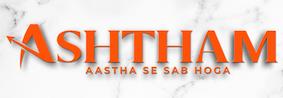 ASHTHAM WITH TAGLINE AASTHA SE SAB HOGA logo