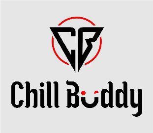 CHILL BUDDY WITH LOGO OF CB logo
