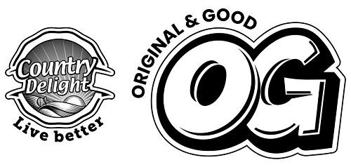 COUNTRY DELIGHT LIVE BETTER ORIGINAL & GOOD OG (DEVICE) logo