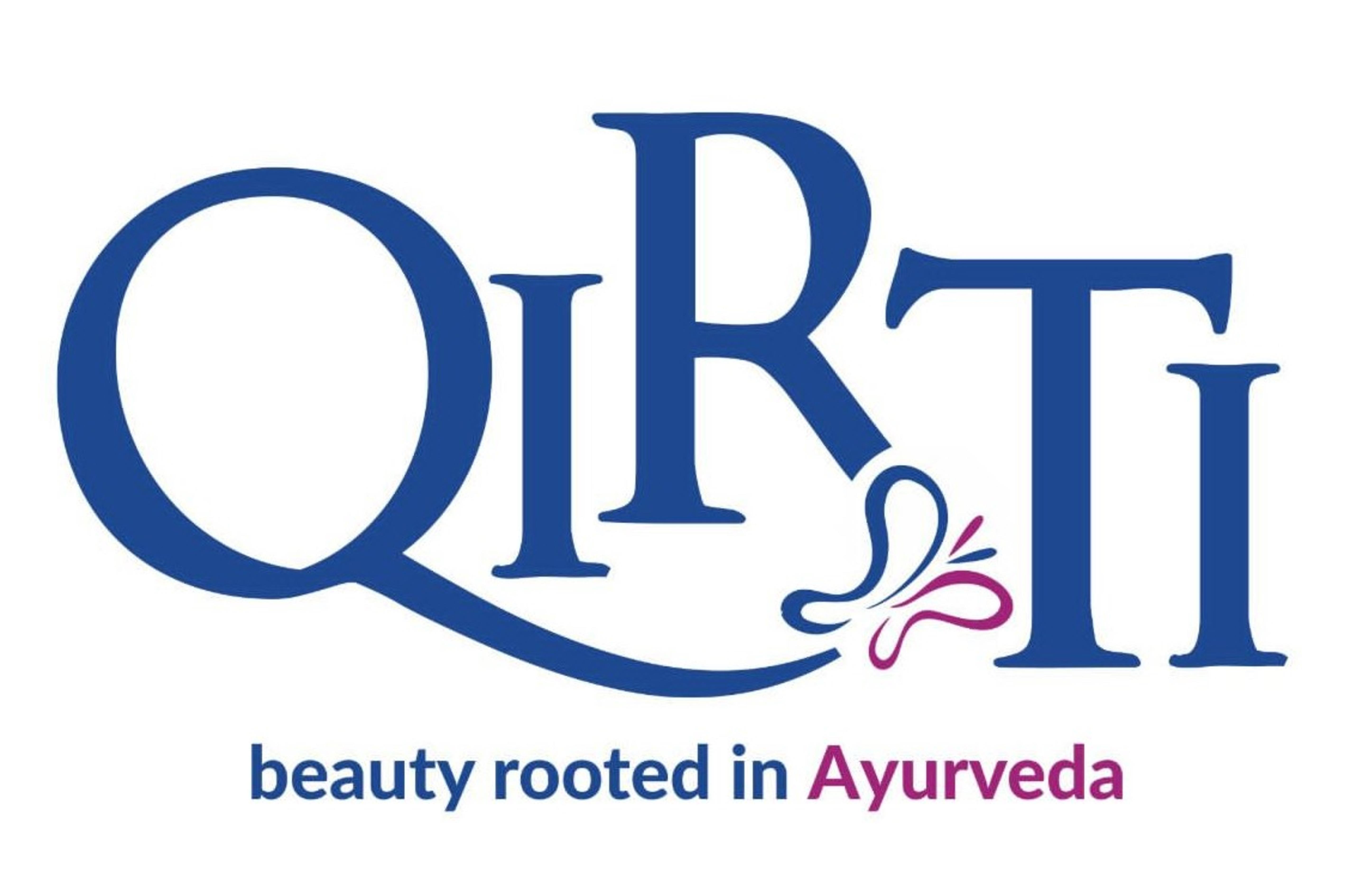 QIRTI beauty rooted in Ayurveda logo