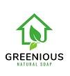 GREENIOUS NATURAL SOAP logo