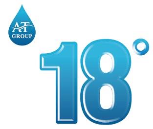 AT GROUP 18 Degree logo