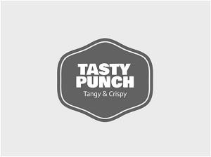 Tasty Punch- Tangy And Crispy (With Device) logo