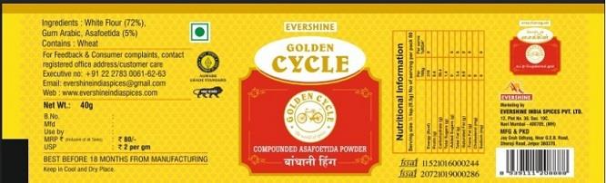 EVERSHINE GOLDEN CYCLE logo