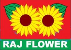 RAJ FLOWER logo