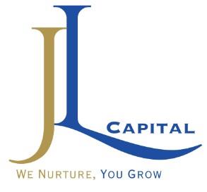 JL CAPITAL (with tagline We Nurture, You Grow) logo
