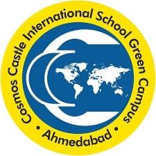 COSMOS CASTLE INTERNATIONAL SCHOOL GREEN CAMPUS With LOGO logo