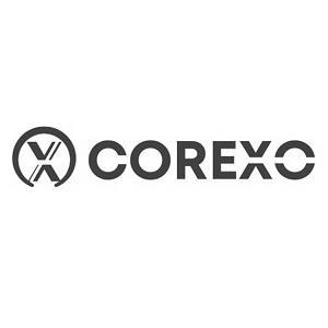 Corexo (With Device Of X) logo