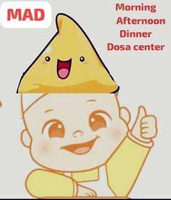 MAD Morning Afternoon and Dinner Dosa Center logo