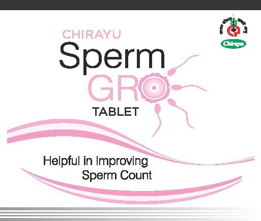 CHIRAYU SPERMGRO logo