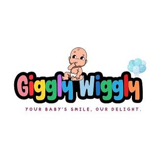 Giggly Wiggly "Your Baby's Smile, Our Delight." logo