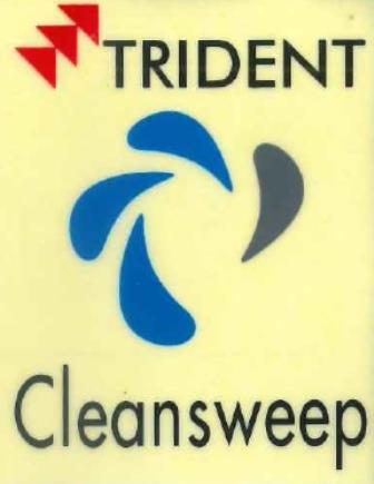 Trident Cleansweep (label) logo