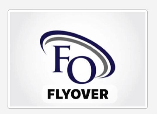 FLYOVER with FO Logo logo