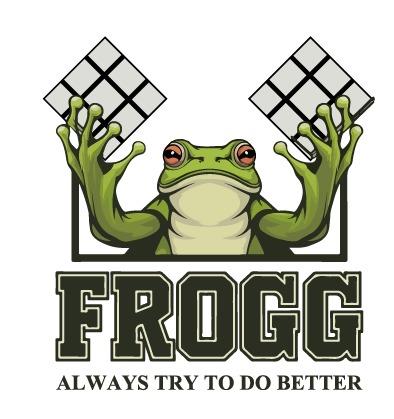 FROGG ALWAYS TRY TO DO BETTER logo