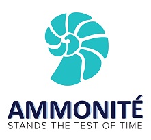AMMONITE : STANDS THE TEST OF TIME logo