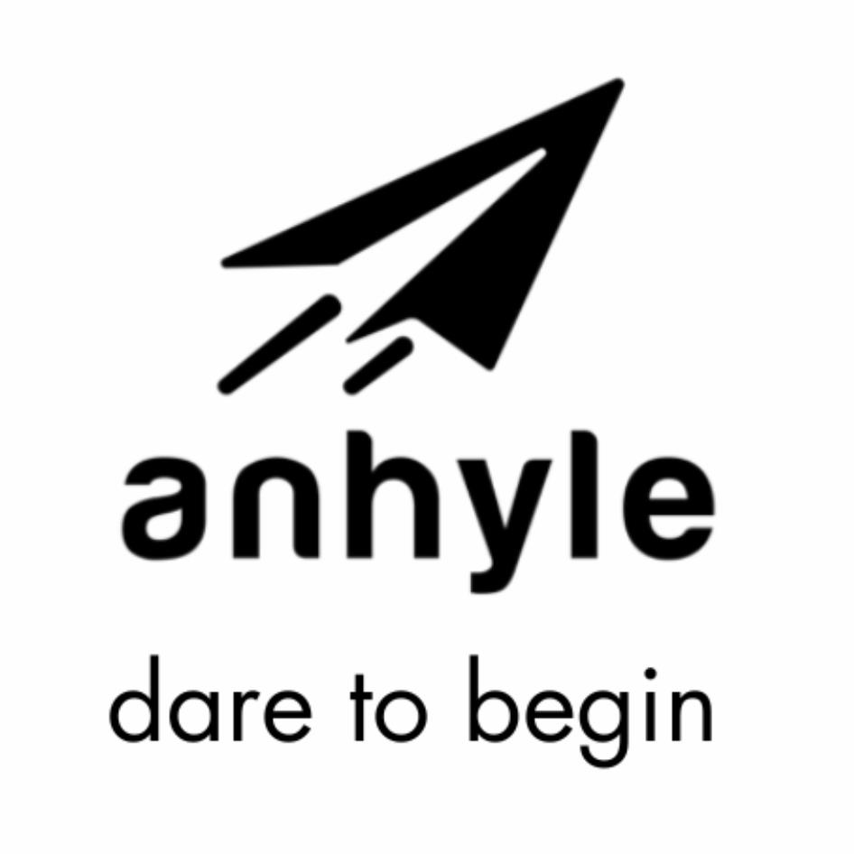 anhyle, dare to begin logo
