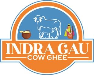 INDRAGAU COW GHEE logo