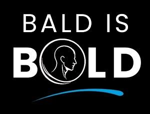 BALD IS BOLD logo