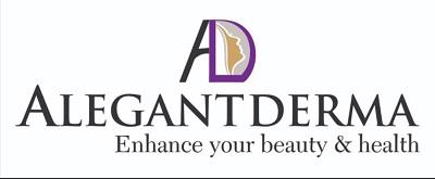ALEGANTDERMA Enhance your beauty & health logo