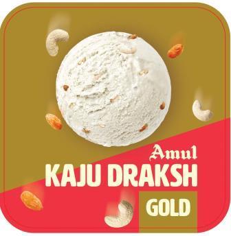 AMUL KAJU DRAKSH GOLD logo