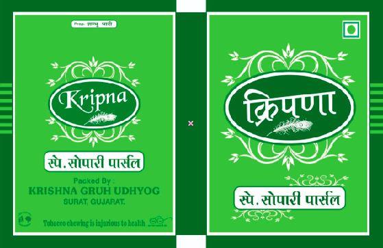 KRIPNA LABEL IN ENGLISH AND HINDI LANGUAGE logo