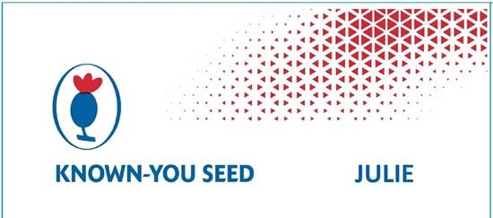 KNOWN-YOU SEED JULIE logo