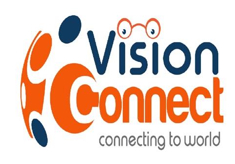 Vision Connect connecting to world logo