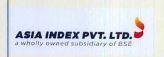 ASIA INDEX PVT.LTD. a wholly owned subsidiary of BSE (with device) logo