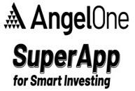 Device of Angel One SuperApp for Smart Investing logo