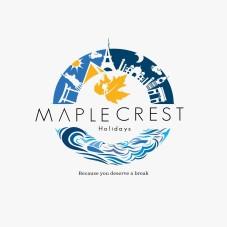 Maplecrest Holidays -“Because you deserve a Break” logo
