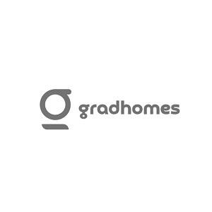 GRADHOMES (With Device) logo