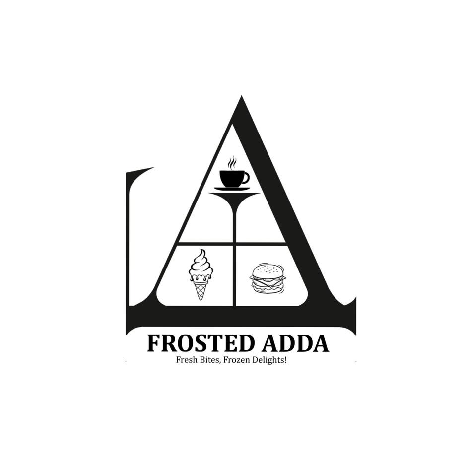 FROSTED ADDA fresh bites, frozen delights! logo