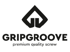 GRIPGROOVE Premeium Quality Screw With Logo logo