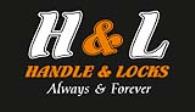 H & L HANDLE & LOCKS ALWAYS & FOREVER WITH LOGO logo