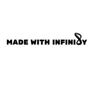 DEVICE OF "MADE WITH INFINITY" logo