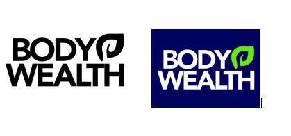 BODY WEALTH & Leaf Device logo